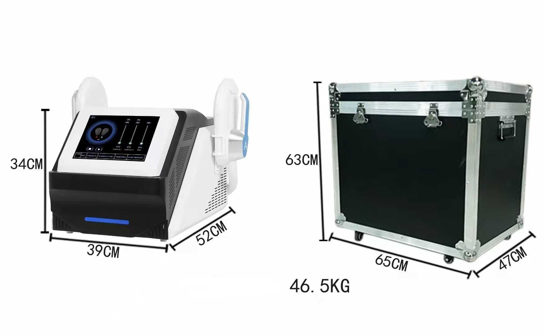 MAQUINA EMS TESLA 3000 WATTS -150 HZ   ELETROESTIMULAÇÃO MAGNÉTICA