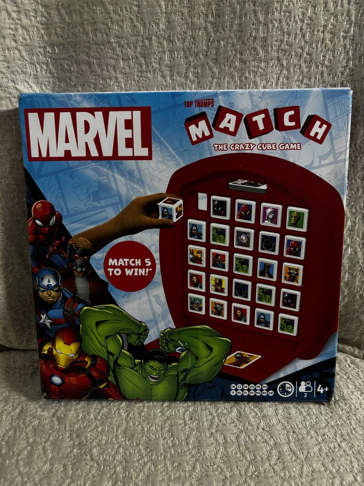 Jogo de tabuleiro Top Trumps Match Marvel