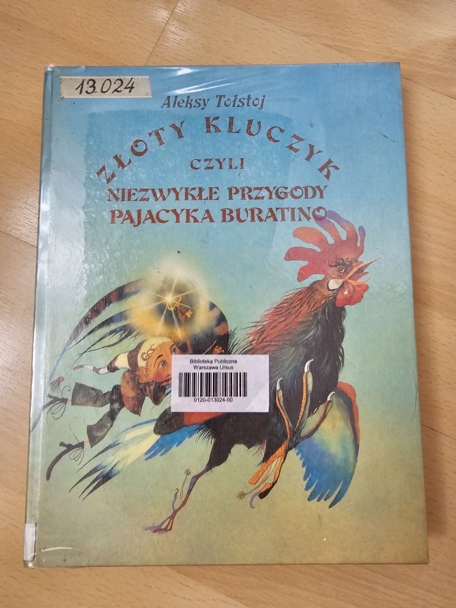 Książka Złoty kluczyk czyli niezwykłe przygody Pajacyka Buratino