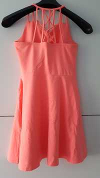 Sukienka Cropp r. M neon pink