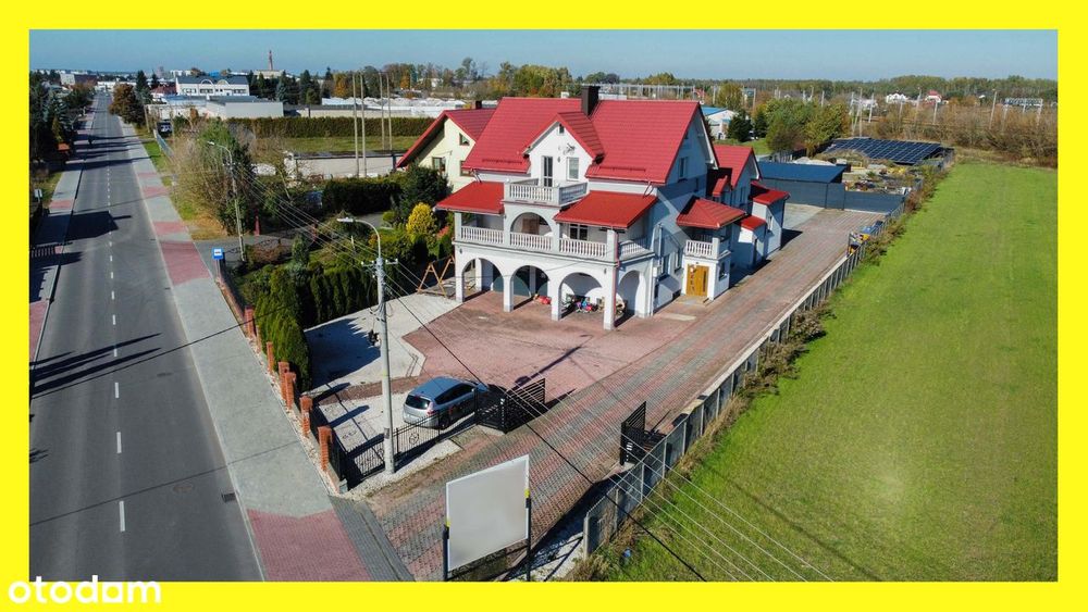 Nieruchomość inwestycyjna z halami produkcyjnymi i częścią mieszkalną