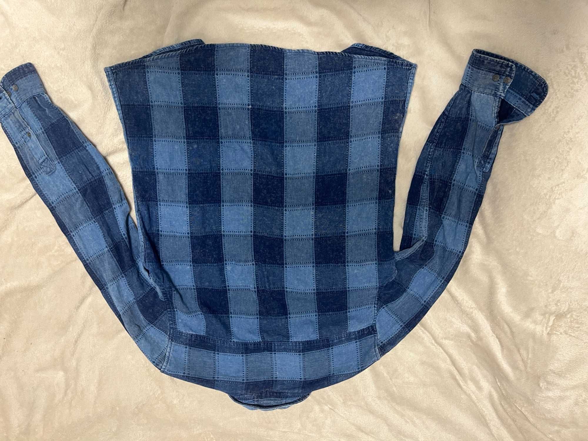 Рубашка в клітинку чоловіча, Colins XL