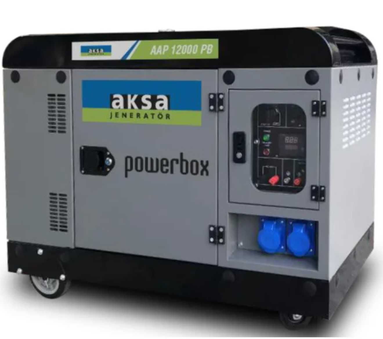 Портативный генератор Aksa AAP12000PB бу 30 часов пробег оффициал