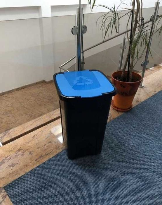 Kosze do segregacji odpadów 4x30L papier szkło plastik BIO XL