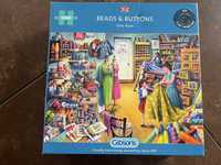 Puzzle Gibsons Beads&Buttons Pasmanteria 1000