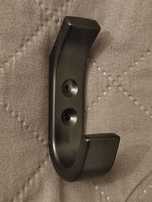 Wieszak meblowy haczyk hak metal WR10 CZARNY MAT  stan idealny