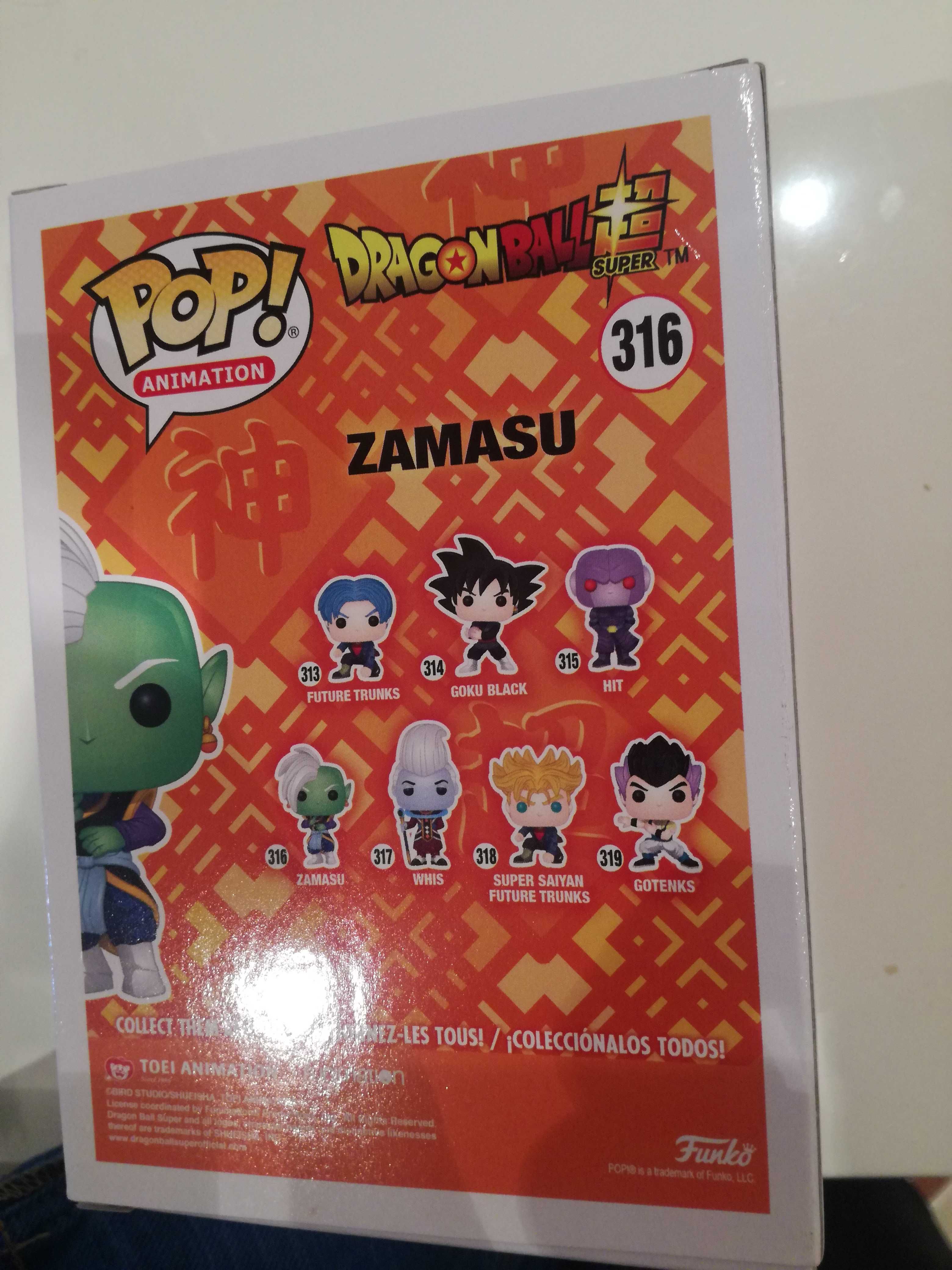 Dragon Ball zamasu special glow in the dark Funko pop