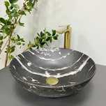 Умивальник (раковина) VBI AMALFI BLACK ONYX MATT накладний