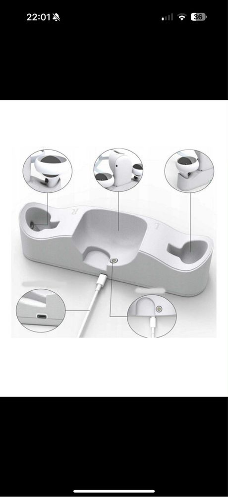 Stacja ładująca JYS Oculus Quest 2 JYS-OC003 nowy