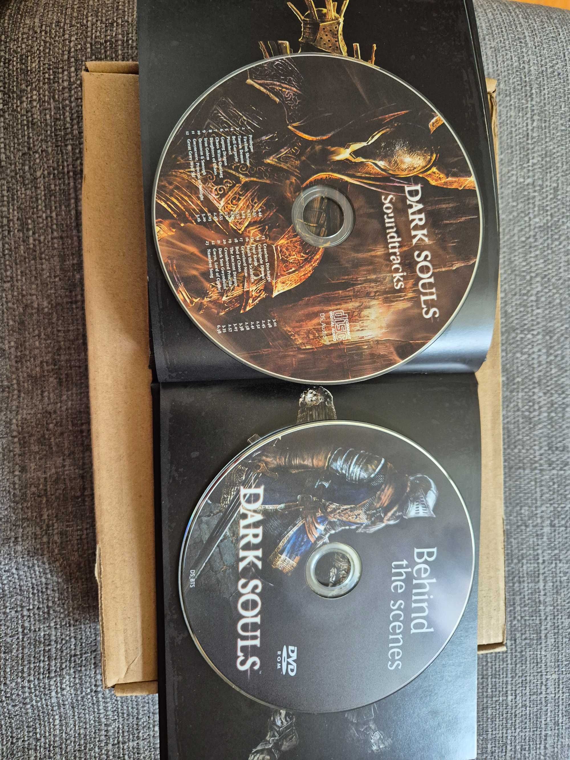 Dark Souls mini art book i płyty z muzyką i making of