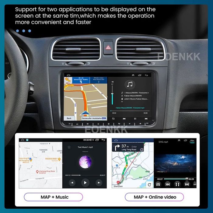 Rádio 10" android Toyota Aygo Peugeot 108 Citroen C1 WIFI GPS BT Novo
