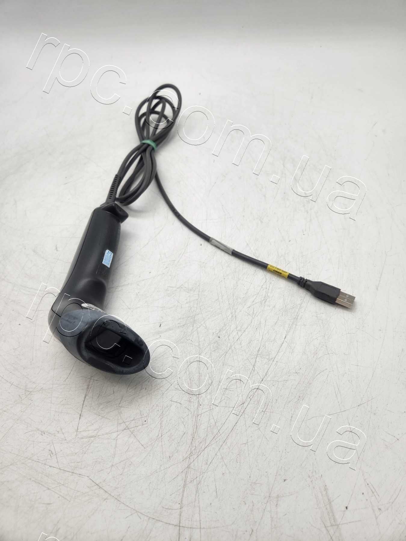 Сканер штрих-коду Zebra LS1203 ручний лазерний USB яскравий