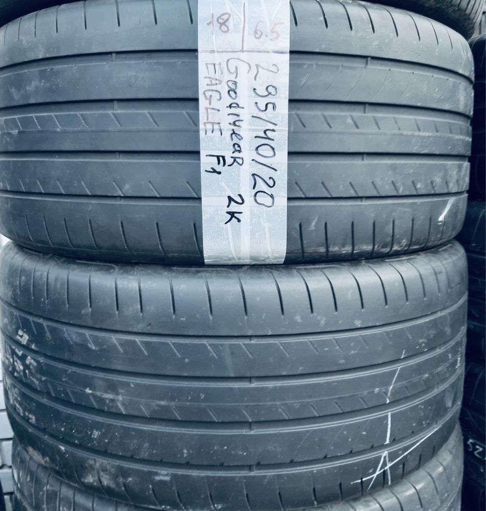 295 40 20 и 265 45 20 Goodyear eagle F1 разношир протектор 80% и 60%