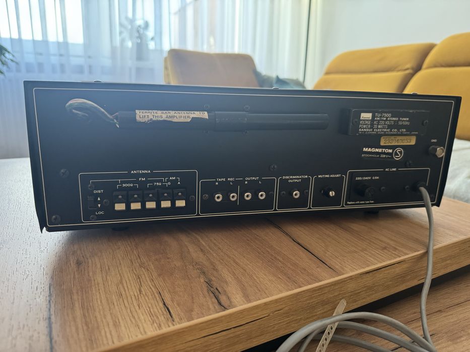 Tuner Sansui Au 7500