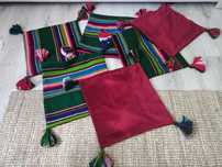 Poszewki na poduszki, folk ,kilim, wiejska chata