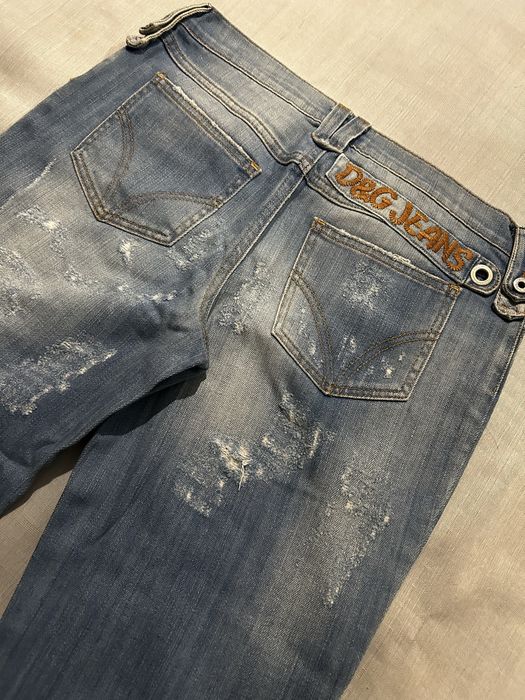 Клеш Dolce&Gabbana Биг Лого Джинсы Big Logo Flared BootCut sk8 rap