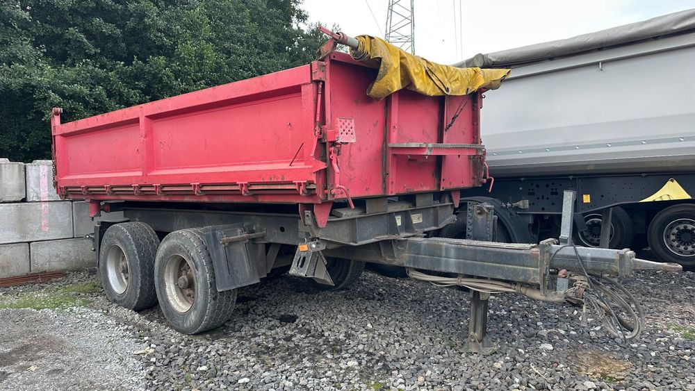 Schmitz Cargobull  Dwie przyczepy, Wywrotki, super stan