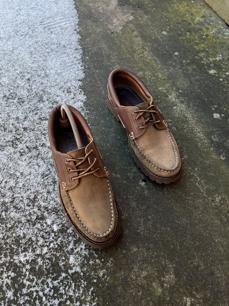 Топсайдеры Clarks 41/ 26.5 см. топсайдери