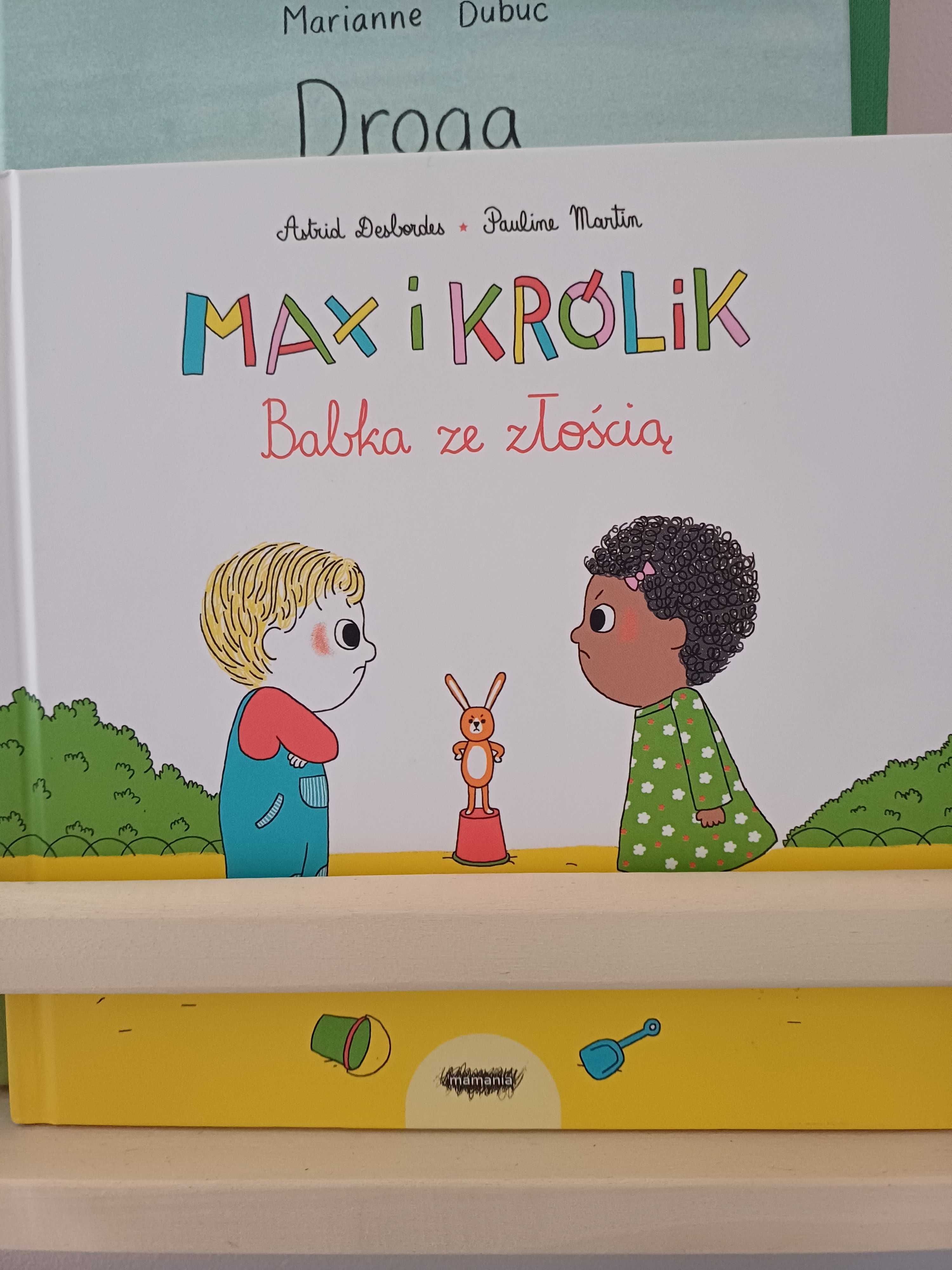 Max i królik Babka ze złością Mamania