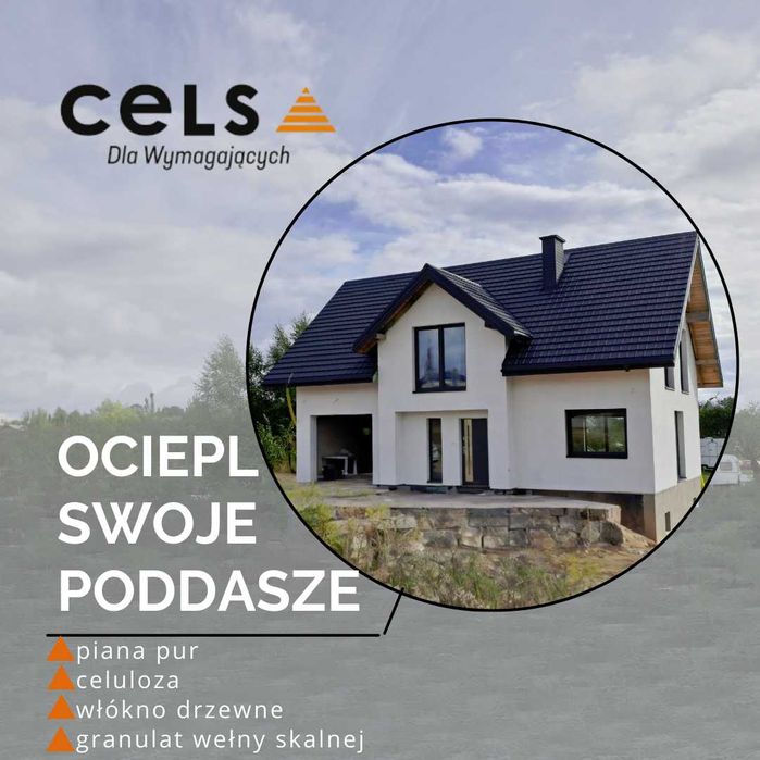 Mazowieckie Ocieplenie pianką, izolacje PUR dach poddasze docieplenie