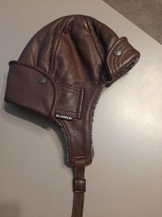 Czapka skórzana Lindberg roz.52