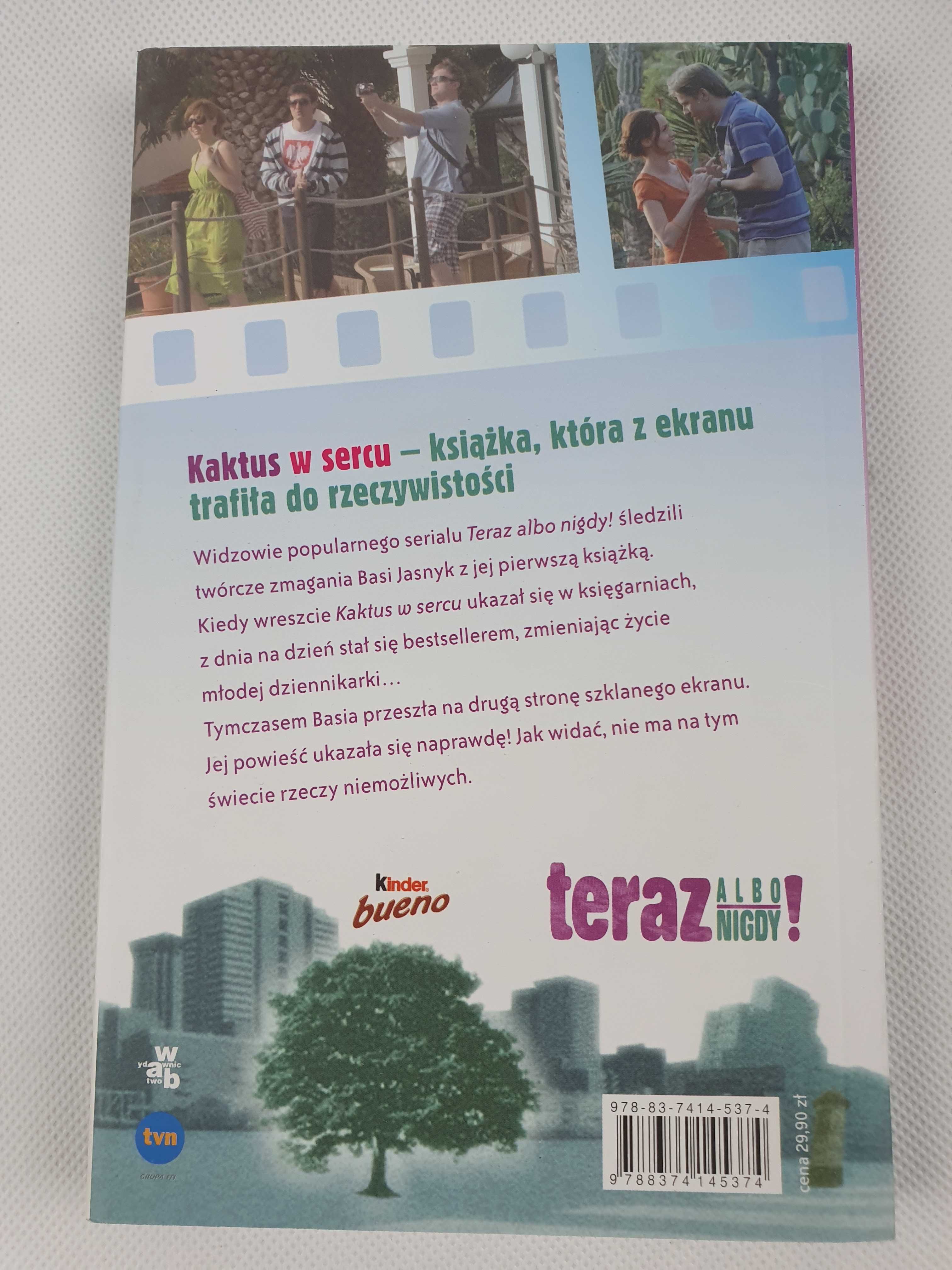 Książka Kaktus w sercu, Barbara Jasnyk