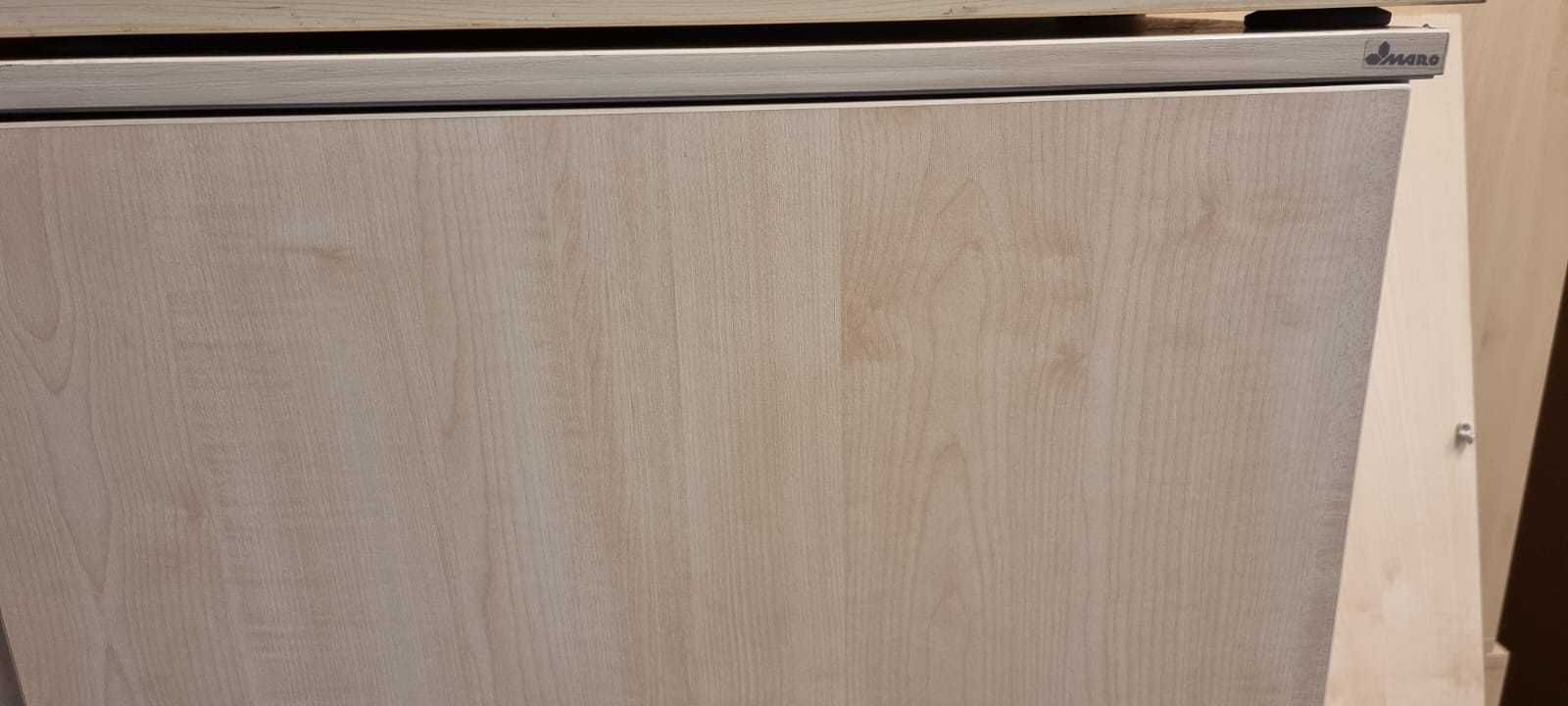 Komoda komody MARO buk drzwi przesuwne wysoka