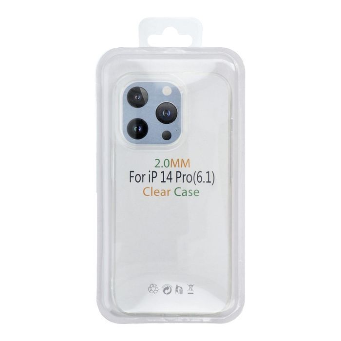 Futerał CLEAR CASE 2 mm BOX do IPHONE 16e (SE 4 2025) transparentny