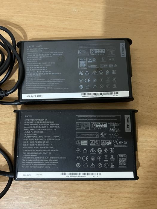 Lenovo 230w блок живлення/блок питания