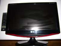 flatron lg m197wdp-pc z funkcją ty i pilotem