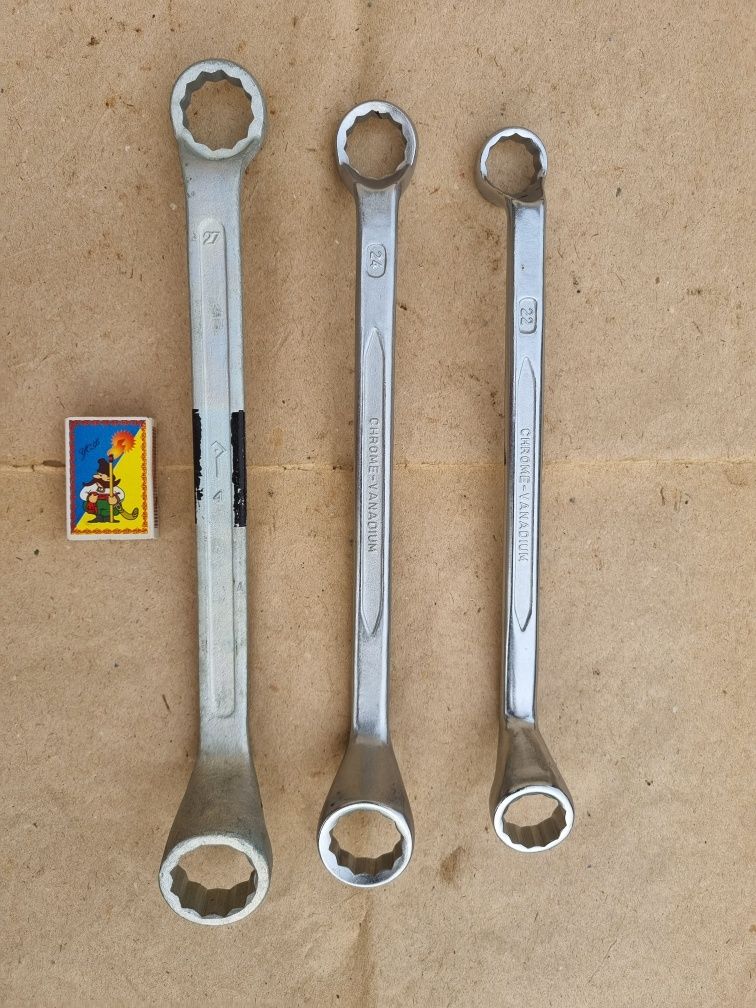 Набор накидных коленчатых ключей Хром-ванадиум производства СССР