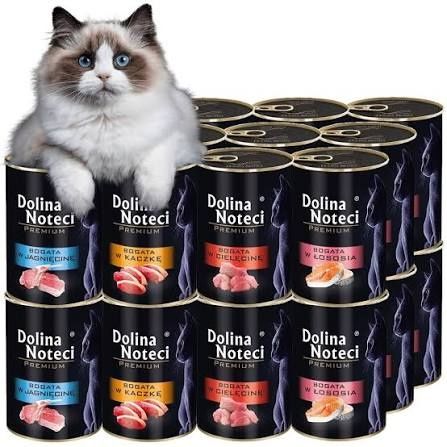 Dolina Noteci Premium Dla Kota 24sztuki po 400gram