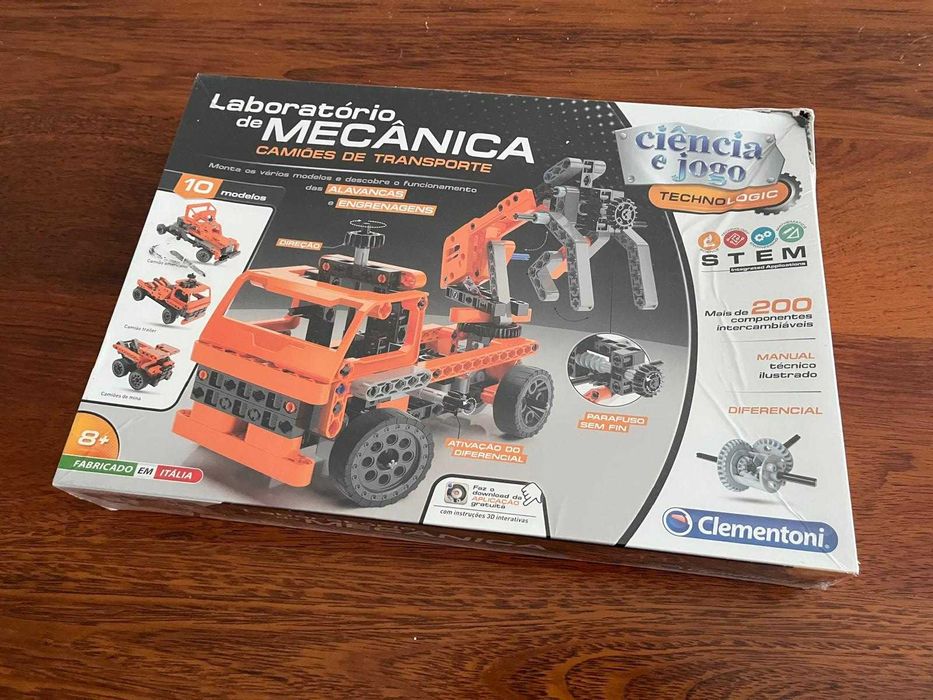 Laboratório de mecânica Clementoni