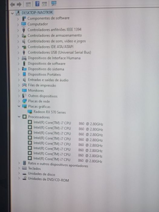 Pc gaming Intel i7 4 core Rx 570 12Gb