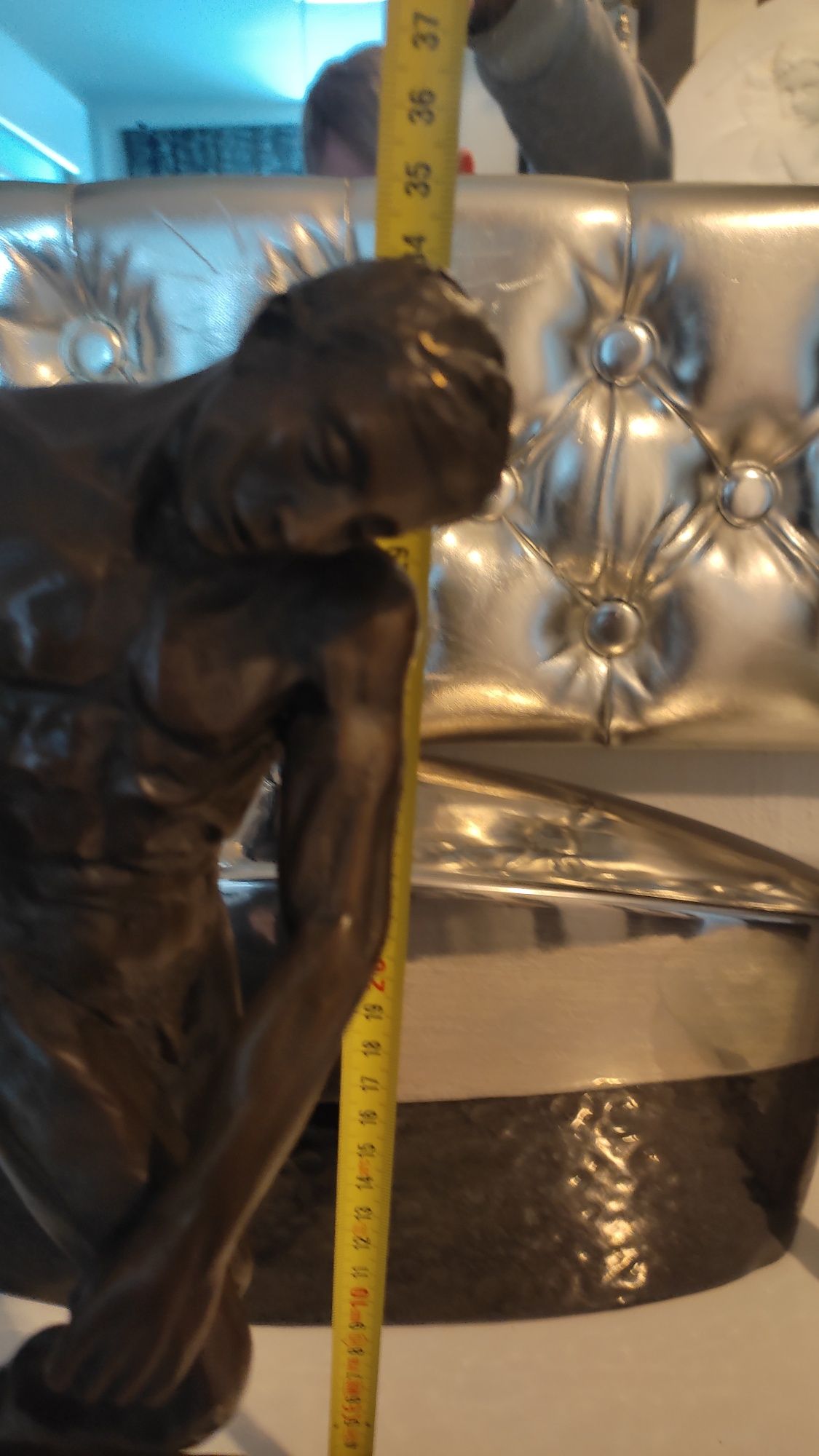 Stara figura z brązu galeryjna