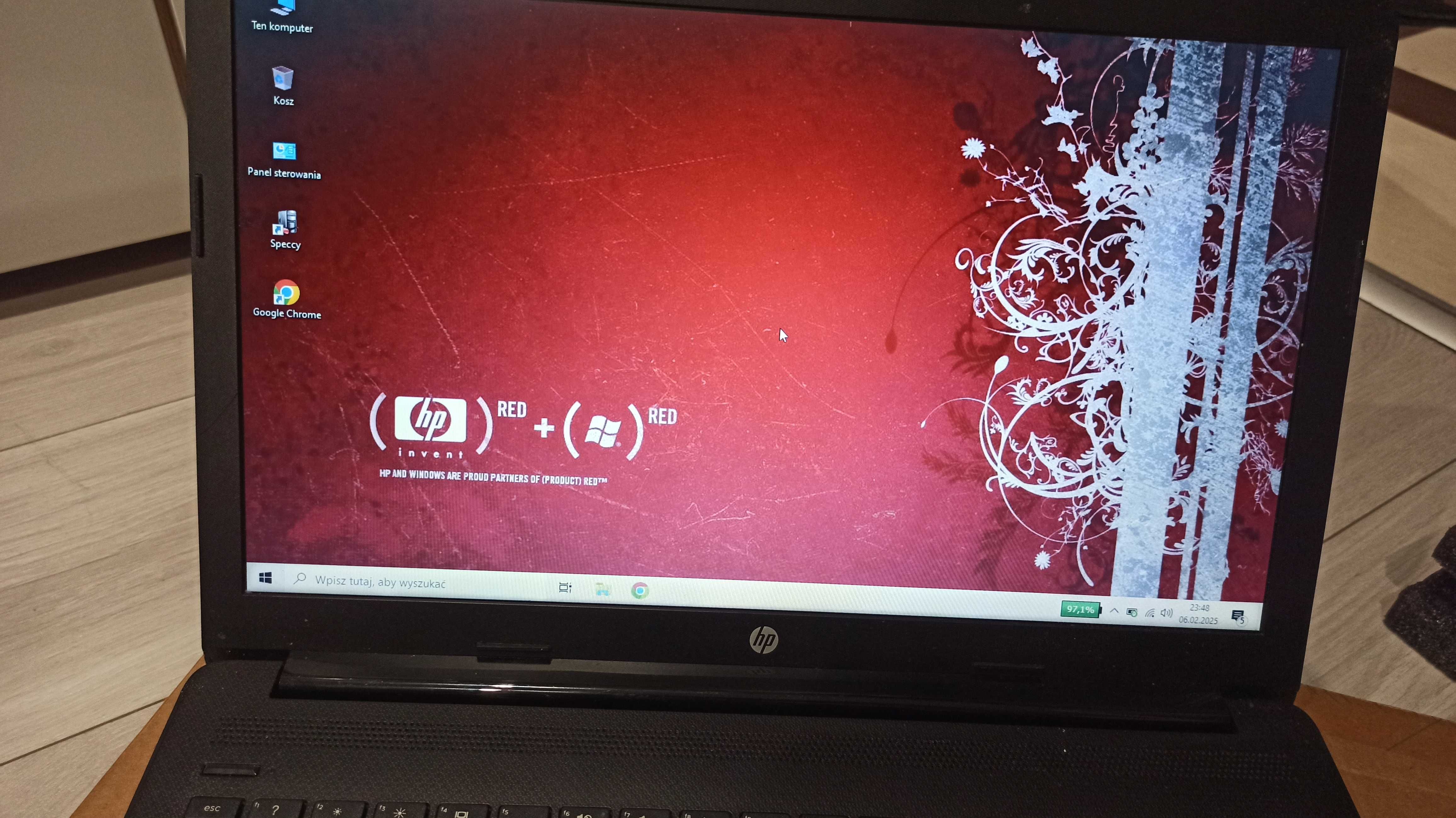 HP intel i3 7gen SSD nvme 256gb laptop 15,6 cali 12gb ram