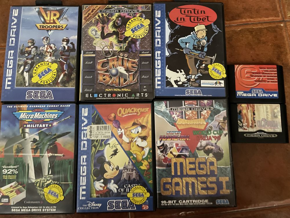 Jogos SEGA Mega Drive