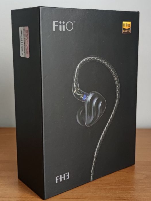 Słuchawki dokanałowe FIIO FH3 (przewodowe, przetworniki armaturowe)