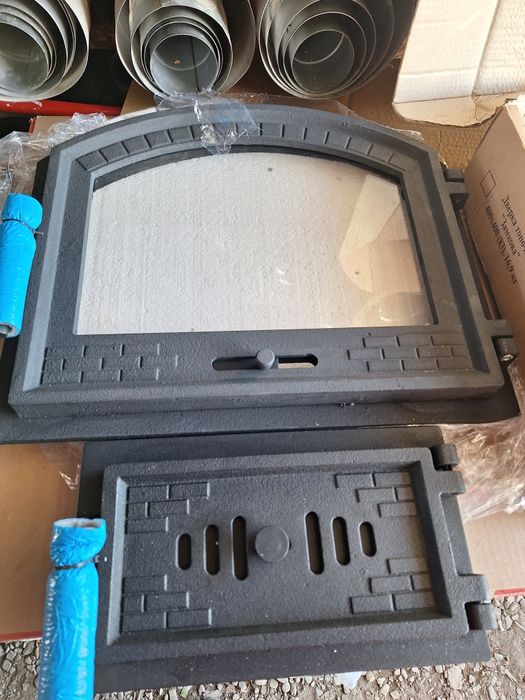 Дверки чавунні камін для печі та Барбекю!!!