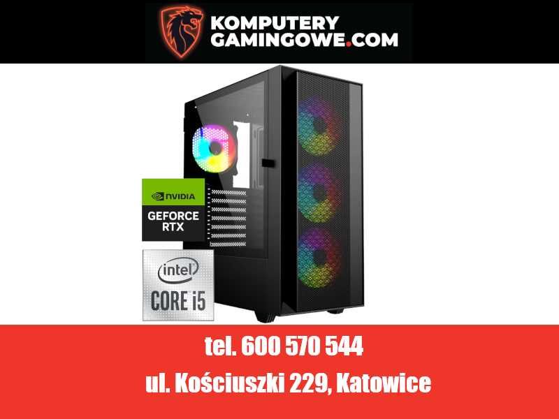 Nowy Komputer Gamingowy i5-14400F 32GB 1TB SSD nVidia RTX 5060 Ti 8GB