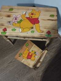 Stoliczek dla dzieci drewniany