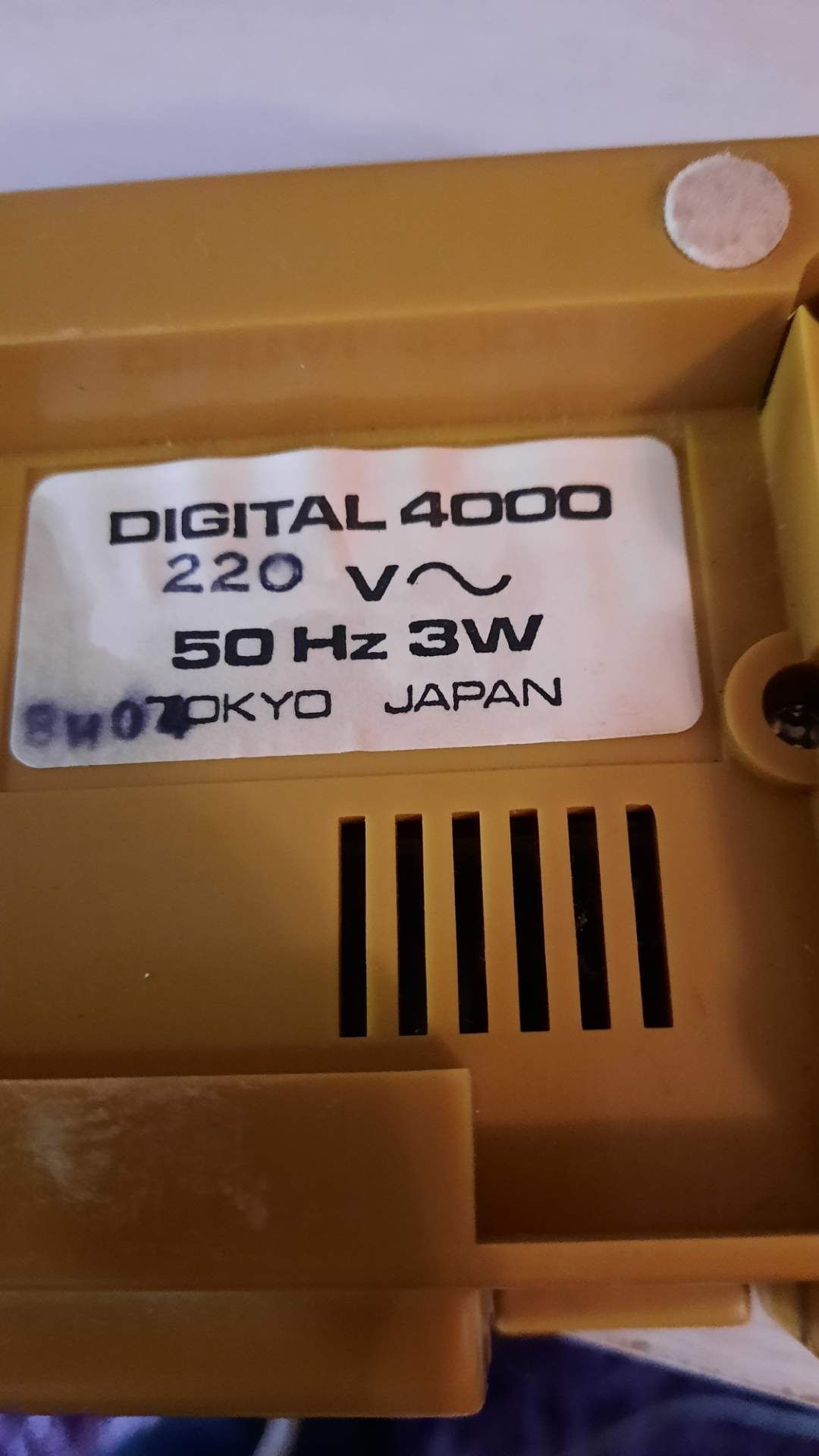 Sankyo Digital 4000 zegarek