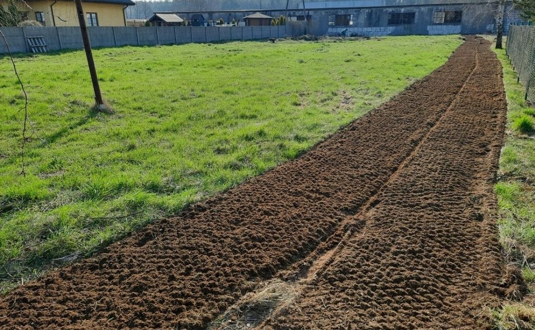 GLEBOGRYZARKA Separacyjna Rownanie Terenu Niwelacja Ziemi Karczowanie