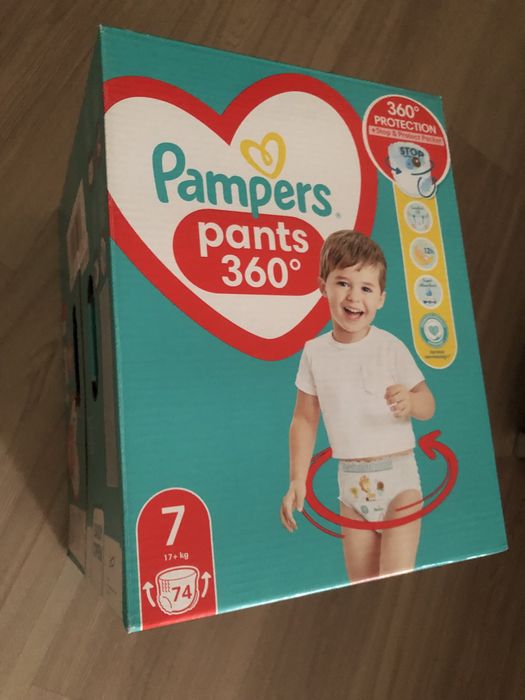 Pampers Pants rozmiar 7 duży karton!Szybka wysyłka!