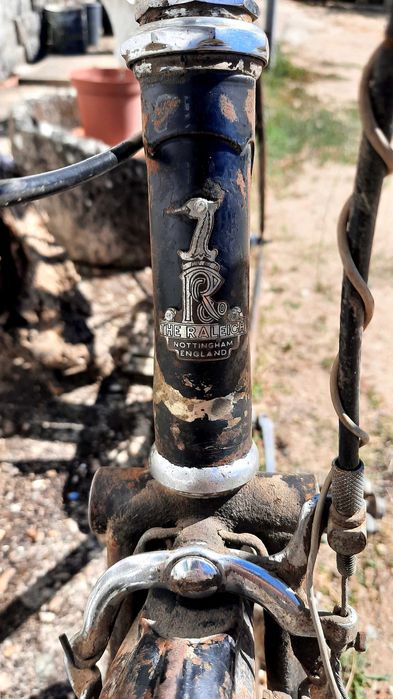 Bicicleta pasteleira inglesa Raleigh sports