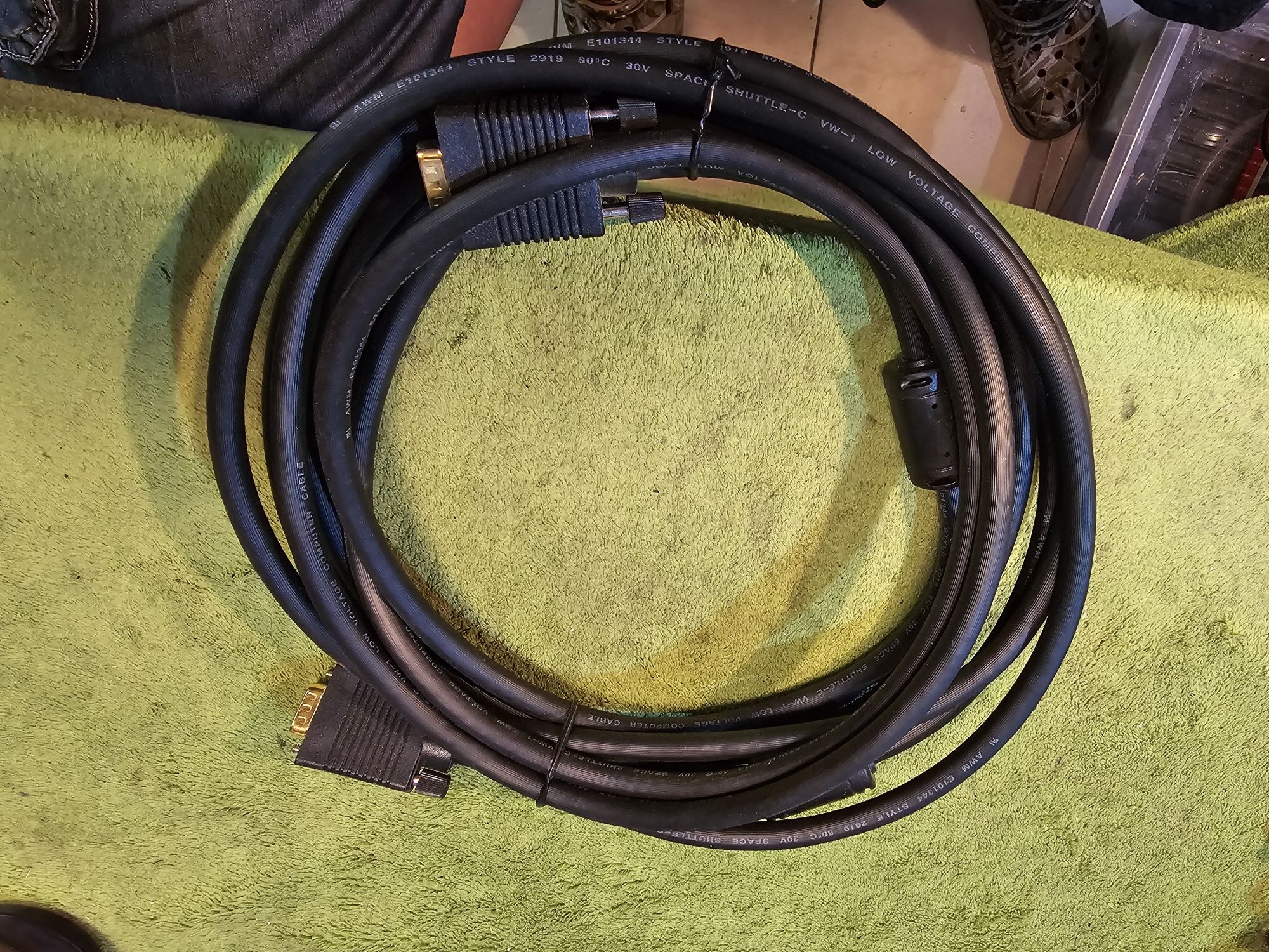 Space Shuttle-C 30V 15-Pin kabel VGA 5 m.