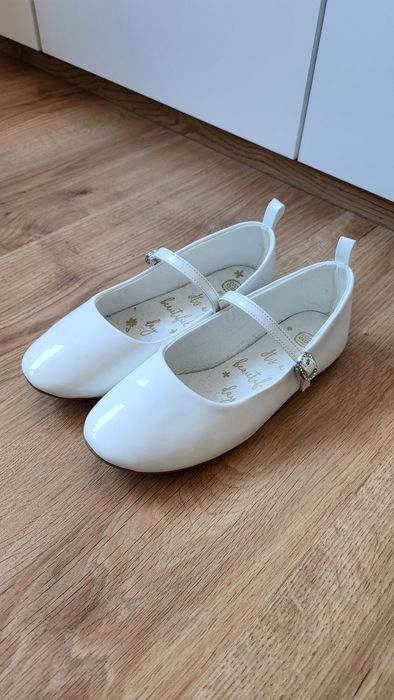 Białe baleriny 36 komunia wesele