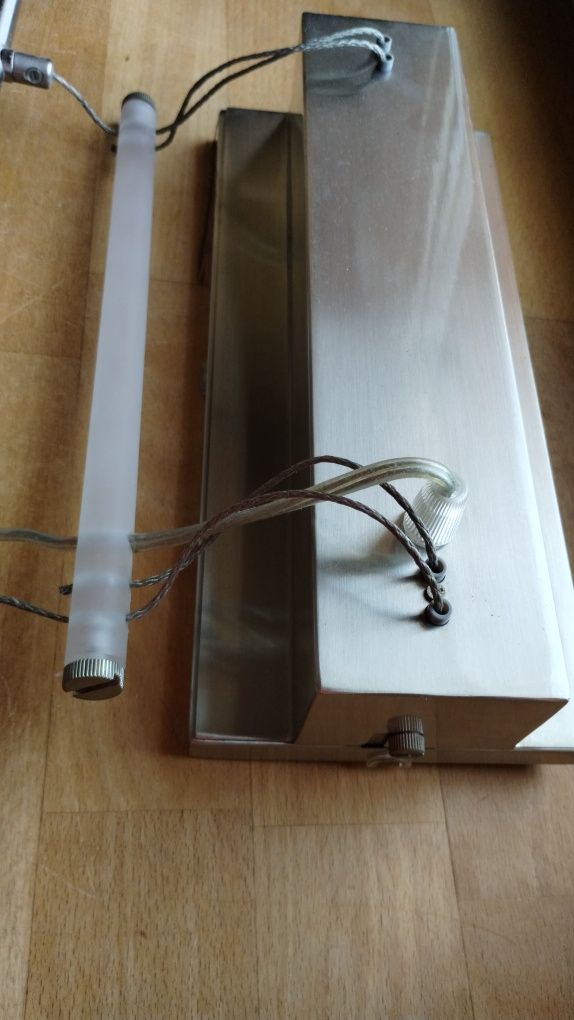 Lampa IKEA sufitowa wisząca stal nierdzewna regulowana jasność