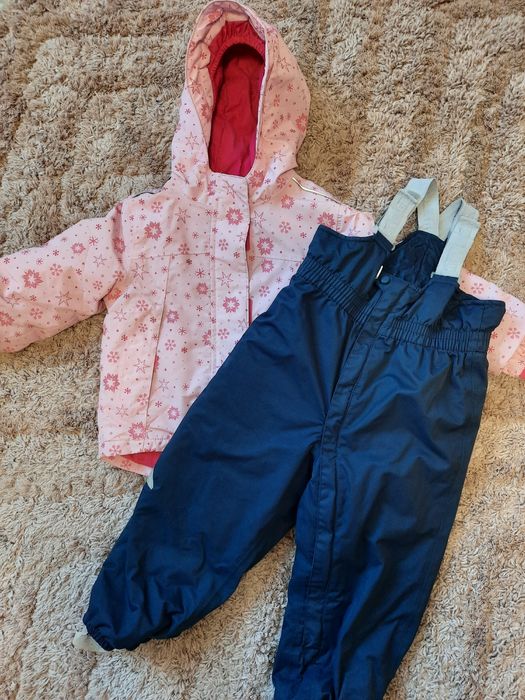 Зимняя куртка Crivit 98р плюс штаны Reima