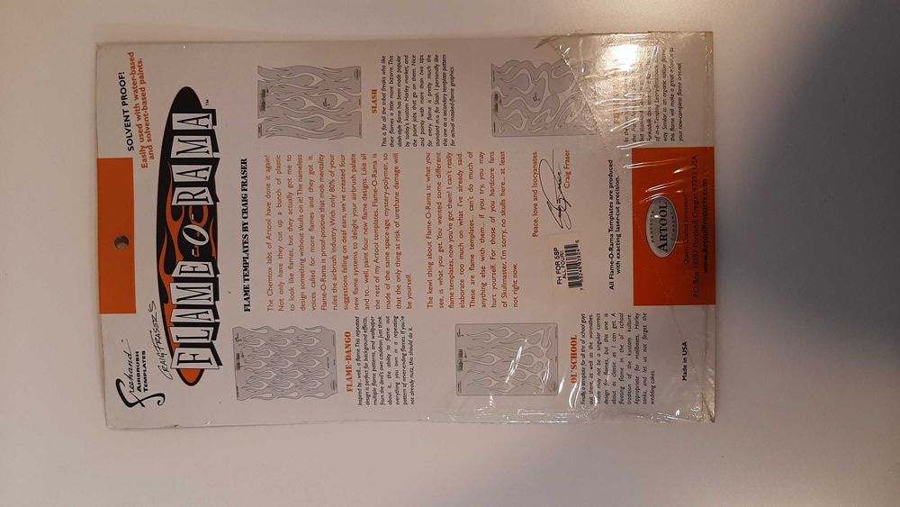 Stencil iwata chamas